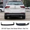 Tiguan L 2017-2021 Front & Rear Bumper Trim Kit with Reflectors