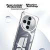 Phone Case for OPPO FindX7ultra, for FindX7ultra, Full Lens Protection, Simple Skin-Friendly Transparent Soft Case, Fingerprint-Resistant Outer