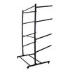 4-Tier Freestanding Kayaks and SUP Rack 100 Capacity Per Tier Heavy Duty Kayaks Stand Canoe Rack for Kayaks Boats