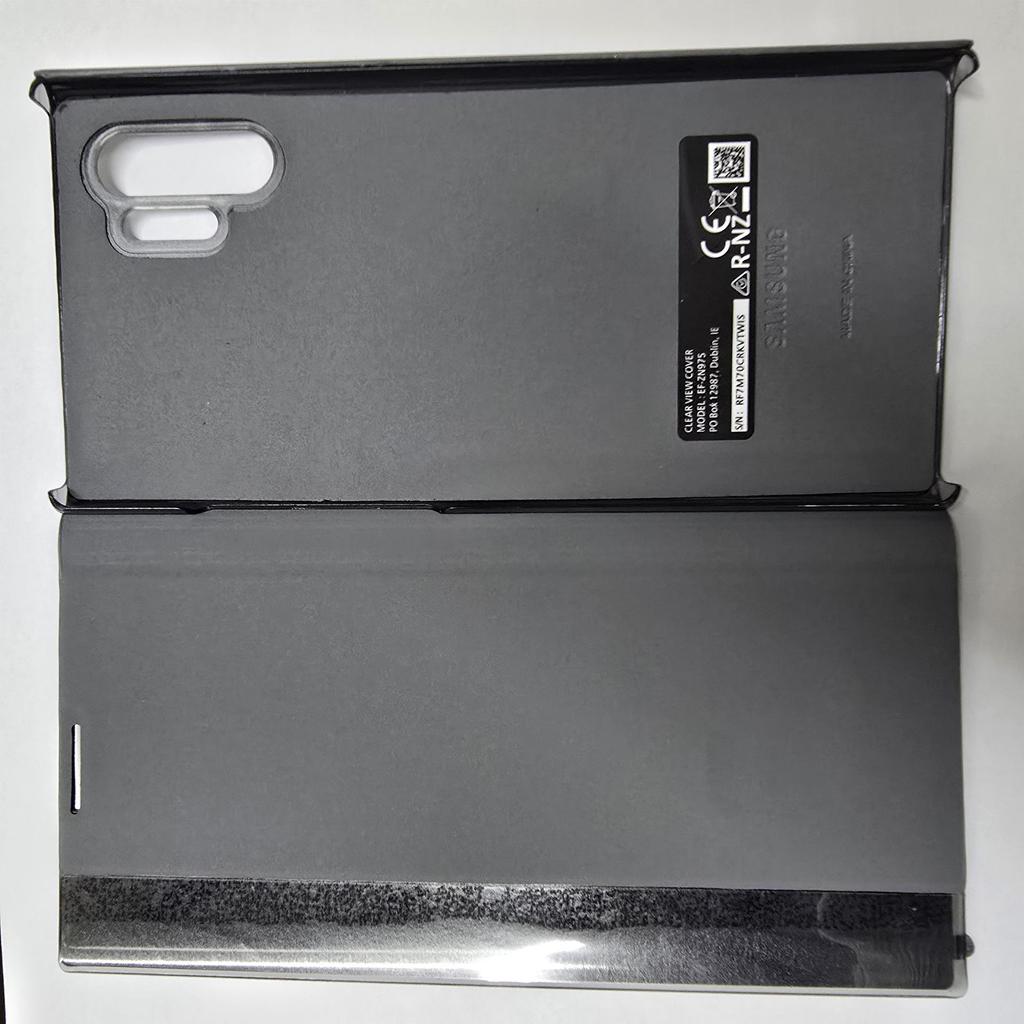 Samsung Note 10+ Smart Flip-deksel med sidevindu og hvilefunksjon