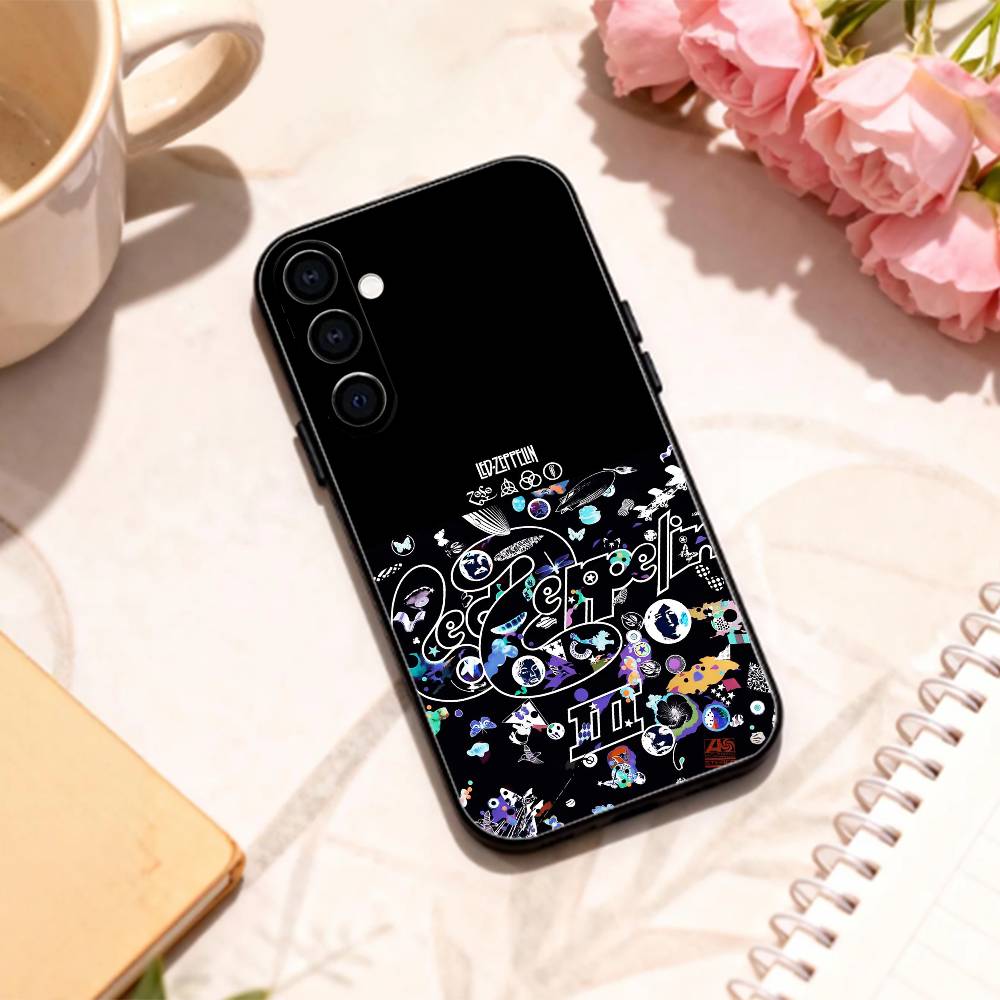 Cool L-Led Zeppelin Band   Phone Case For Samsung Galaxy A73,A72,A71,A70,A53,A52,A51,Others Soft Black Shell