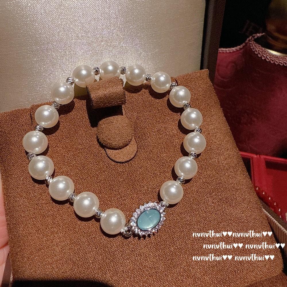 Ancient Flower Thread Screw Tin Tiger Eye Stone Gold Swallowing Beast Bracelet, New Chinese Style, Proverbs Baby Buddha Agate Blessing Bead Bracelet.