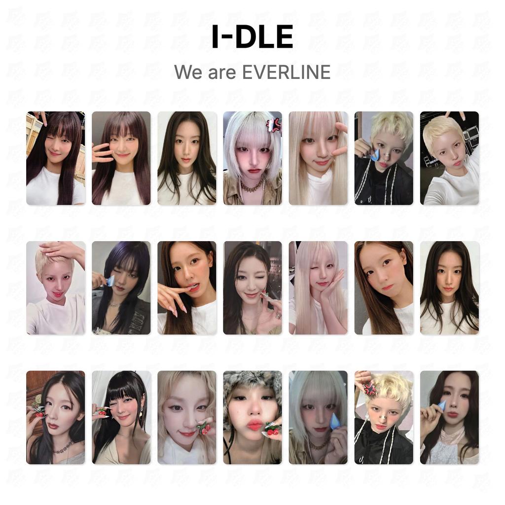 I-DLE Siamo EVERLINE Fotocarta Ufficiale