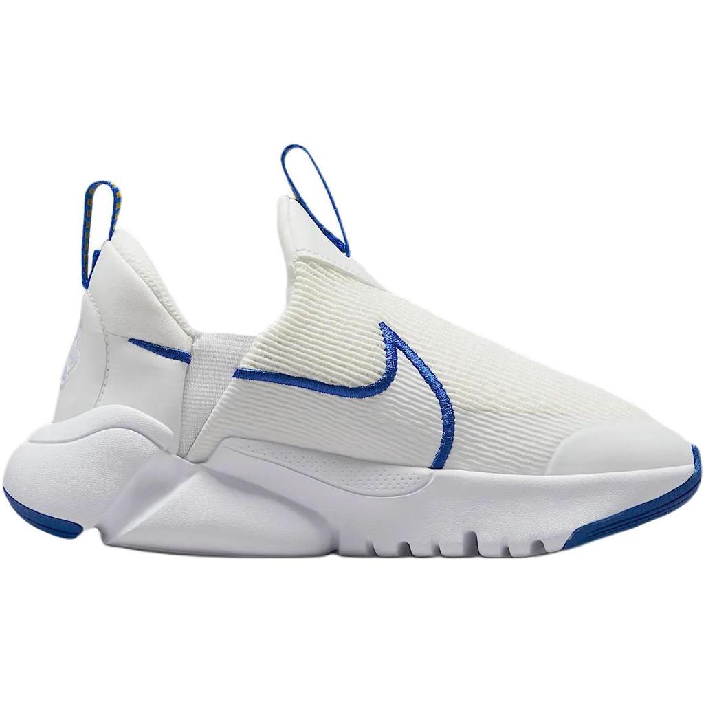 Nike Flex Plus 2 Soft Comfortable Breathable Support Durable Low-Top Running Shoes Kids Sneakers White Blue DV9000-103