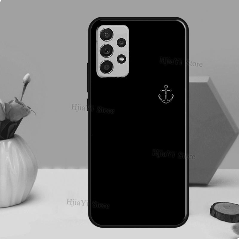 

Anchor Boat Case For Samsung A54 A34 A24 A14 A51 A71 A12 A22 A32 A52 A72 A73 A33 A53 A13 Back Cover Samsung A52