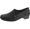 Women's 48260 Black Slip-ons