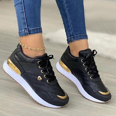 Fashion 2024 Women Sneakers Mesh Patchwork Lace Up Ladies Flats Outdoor Running Walking Shoes Comfortable Breathable Female Footwear