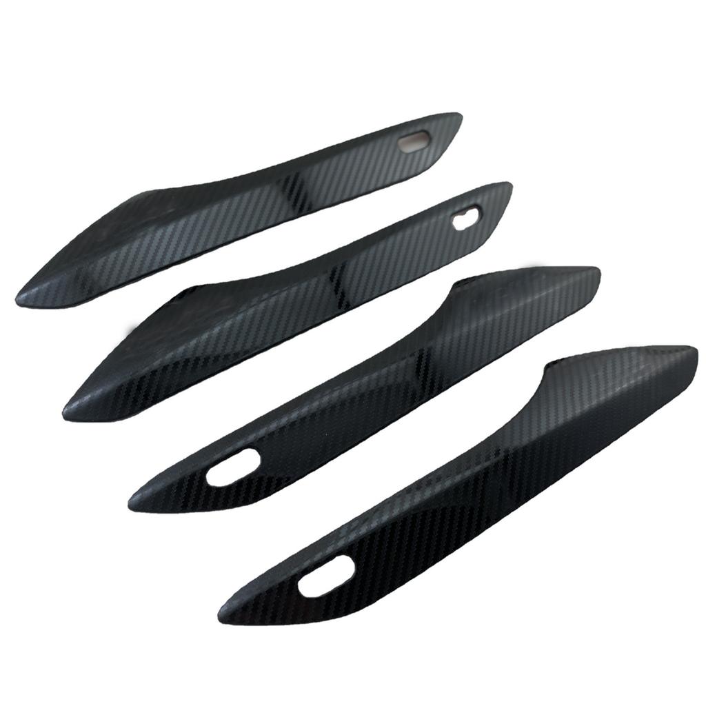 Car Chrome Door Handle Cover for Lexus RX 350 AL20 450h F Sport 2016~ Key Carbon Fiber Trim Catch Car Cap Sticker Accessorie