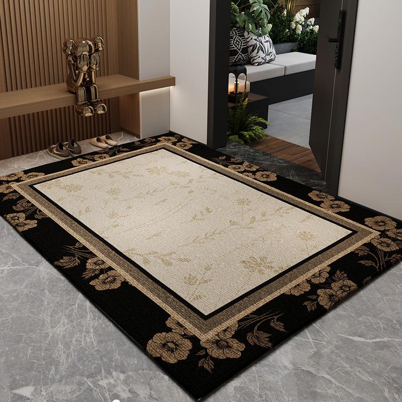 

Коврик для входной двери в стиле ретро, противоскользящий коврик для входной двери для домашнего использования, грязеотталкивающий коврик 80*120
