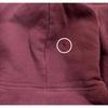 Used US old clothes Champion reverse weave plain sweat parka dark red