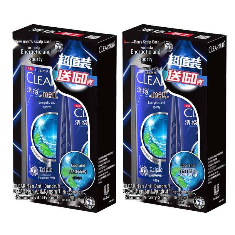 Clear Men Anti-Dandruff Sport Cool Mint Shampoo