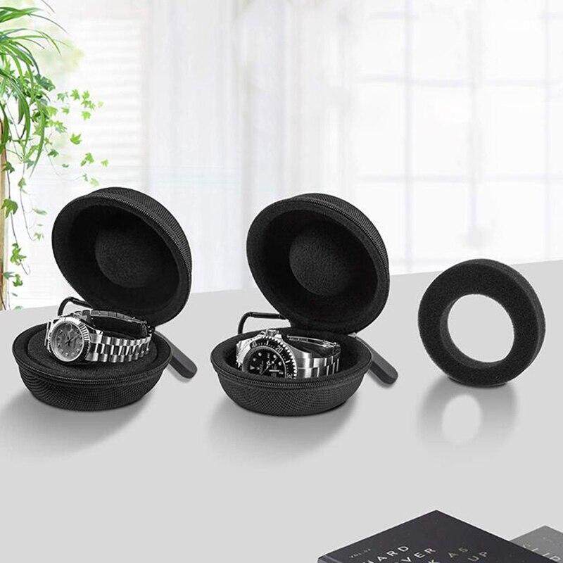 Portable Single Travel Zipper Case Watch Box Holding Wristwatch Smart Watch Protective Bag Pouch Cover Waterproof Gifts Boxes