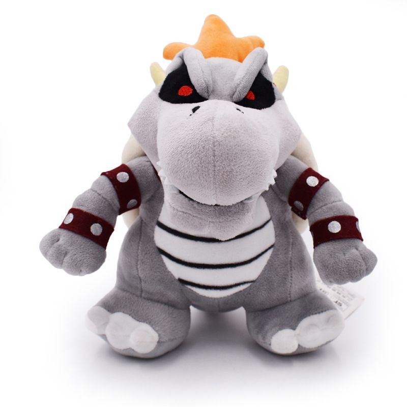 Super Mario Bones Fire Dragon Plush Toy High Quality And Exquisite Workmanship