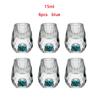 Luxury Double Bottom Crystal Glass Vodka Sake Shochu Liqueur Gold Foil Tea Cup For Bar Hard Liquor Gifts