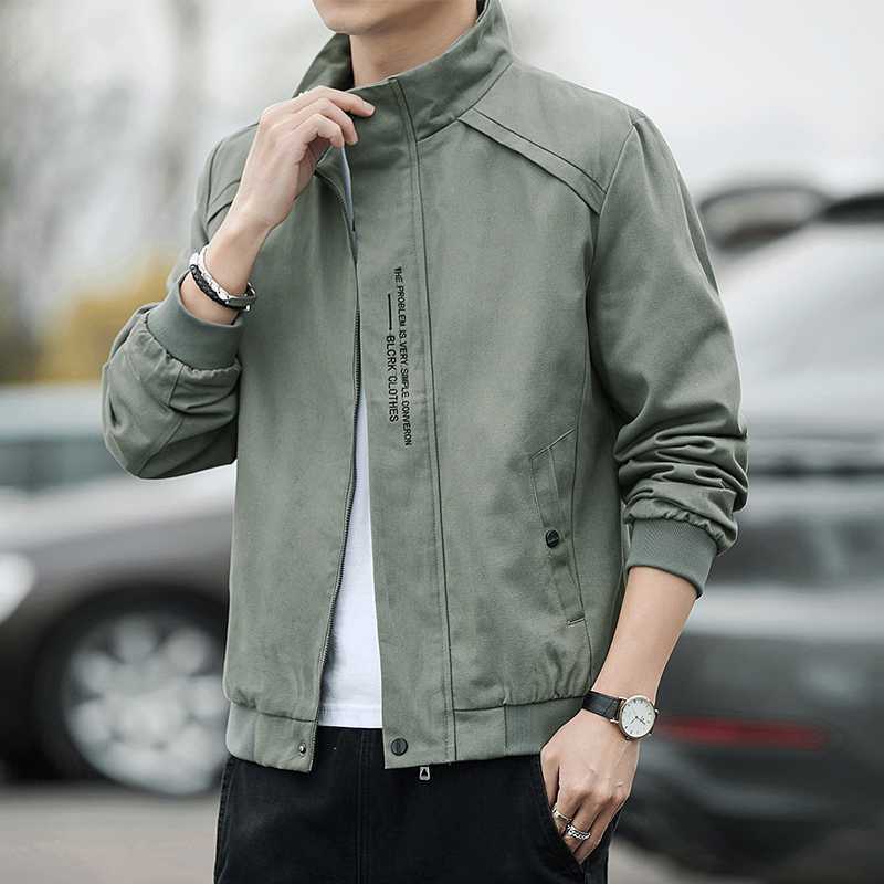 

Новые мужские осенние топы в корейском стиле, модная мужская бейсбольная форма, зимние новые мужские повседневные куртки для мужчин 4XL