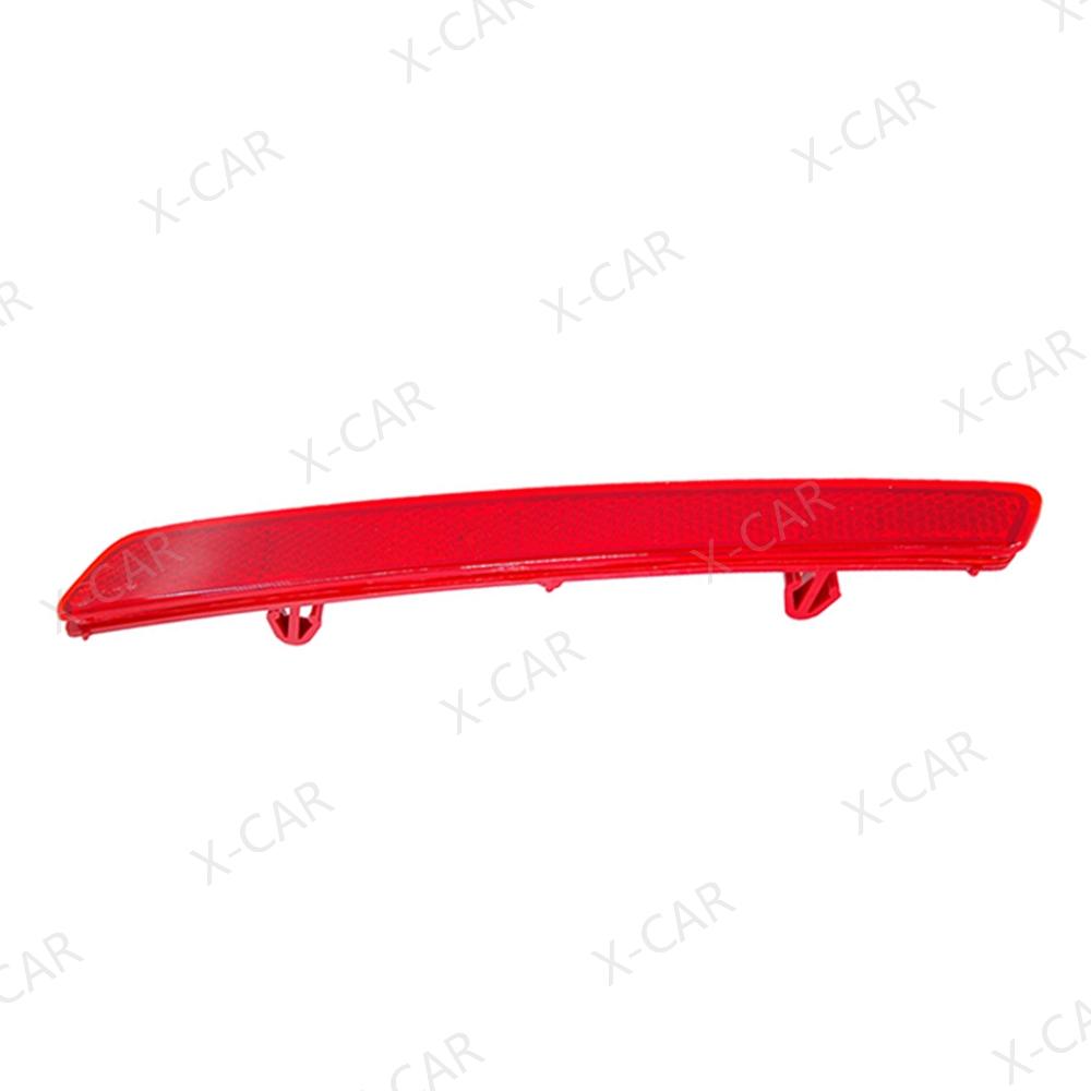 For Peugeot 408 2014 2015 2016 2017 2018    Rear Bumper Brake Reflector Light Tail Lamp No Bulb