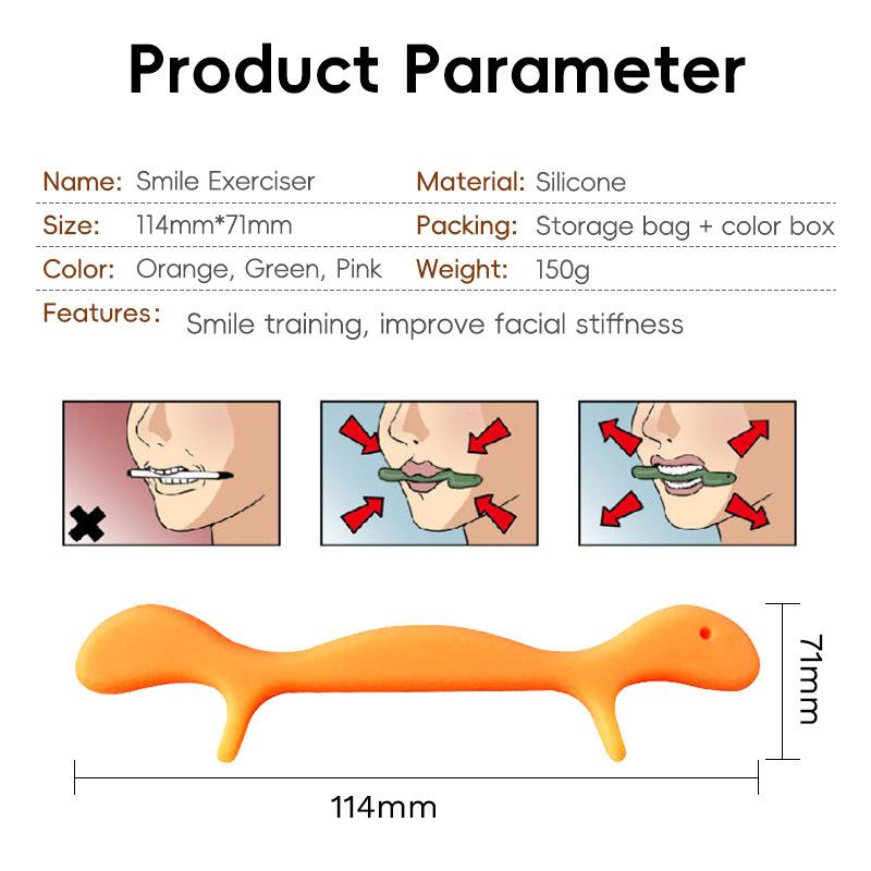 Smile Training Massager Mouth Trainer Smile Exerciser Nose Lip and Facial Muscle Massager