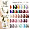MLCPSR Gel Nail Polish 6 Colors Set 8ml Each, Soak Off LED UV Nail Gel Kit, Long Lasting, High Pigment Nail Art Polish