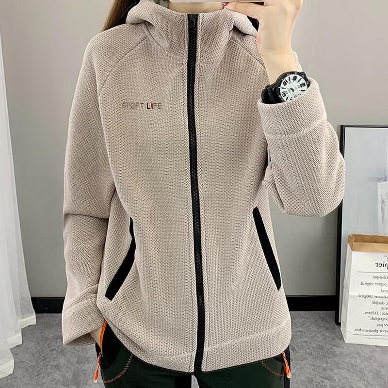 Женская толстая куртка из поларфлиса для активного отдыха JOHLIN DREAM JATZ23188 2XL