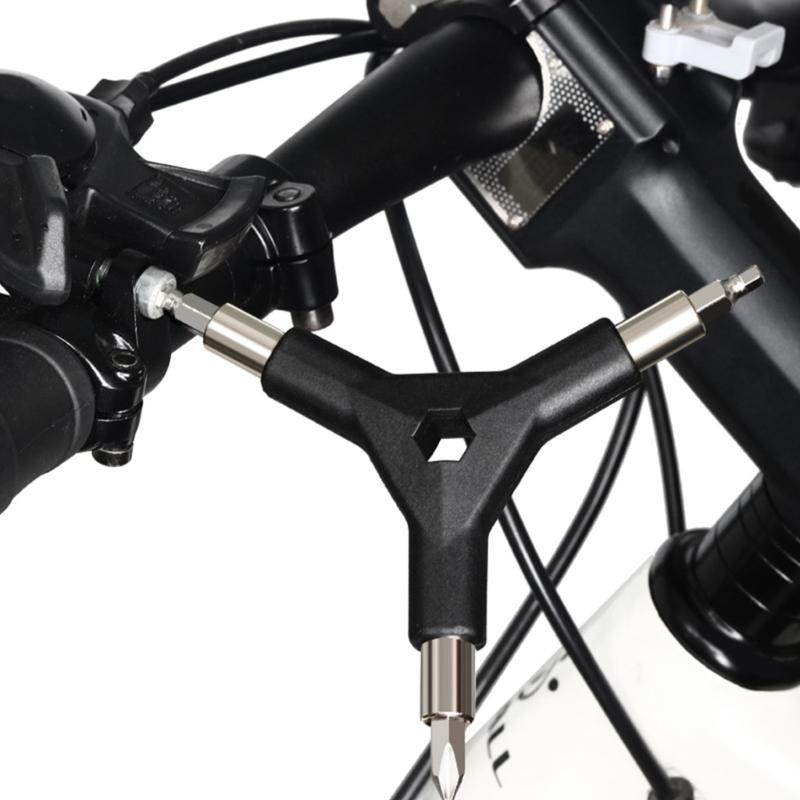 Road Bike Y Shape Socket Wrench Carbon Steel Cycling Hexagonal Key Tool For Smooth Cycling Maintenance And Repair