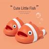Clownfish Kids' Cartoon Slippers - Non-Slip Indoor Summer Footwear for Boys, Girls & Parent-Child Families