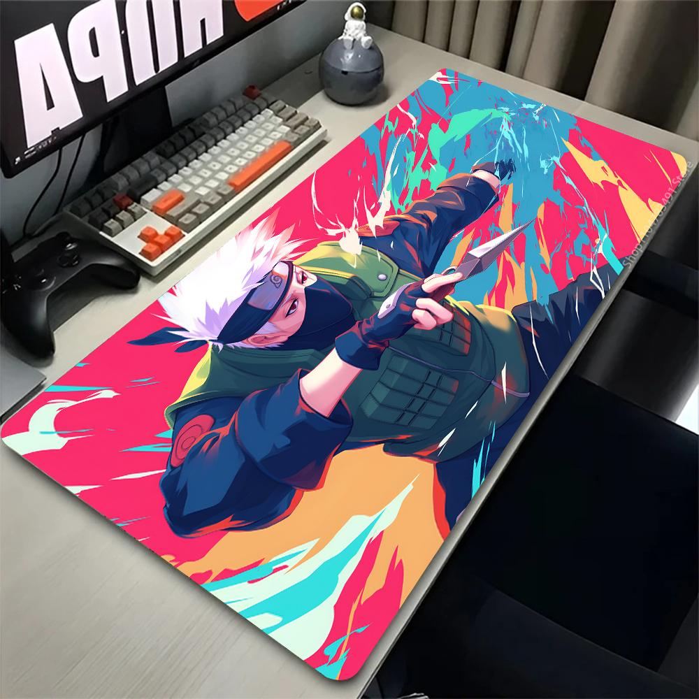 Großes Mauspads PC Speed Für E-Sport-Spieler Laptop Computer Tastatur Schreibtischmatte Mousepad Uchiha Itachi Madara NNaruto Uzumaki