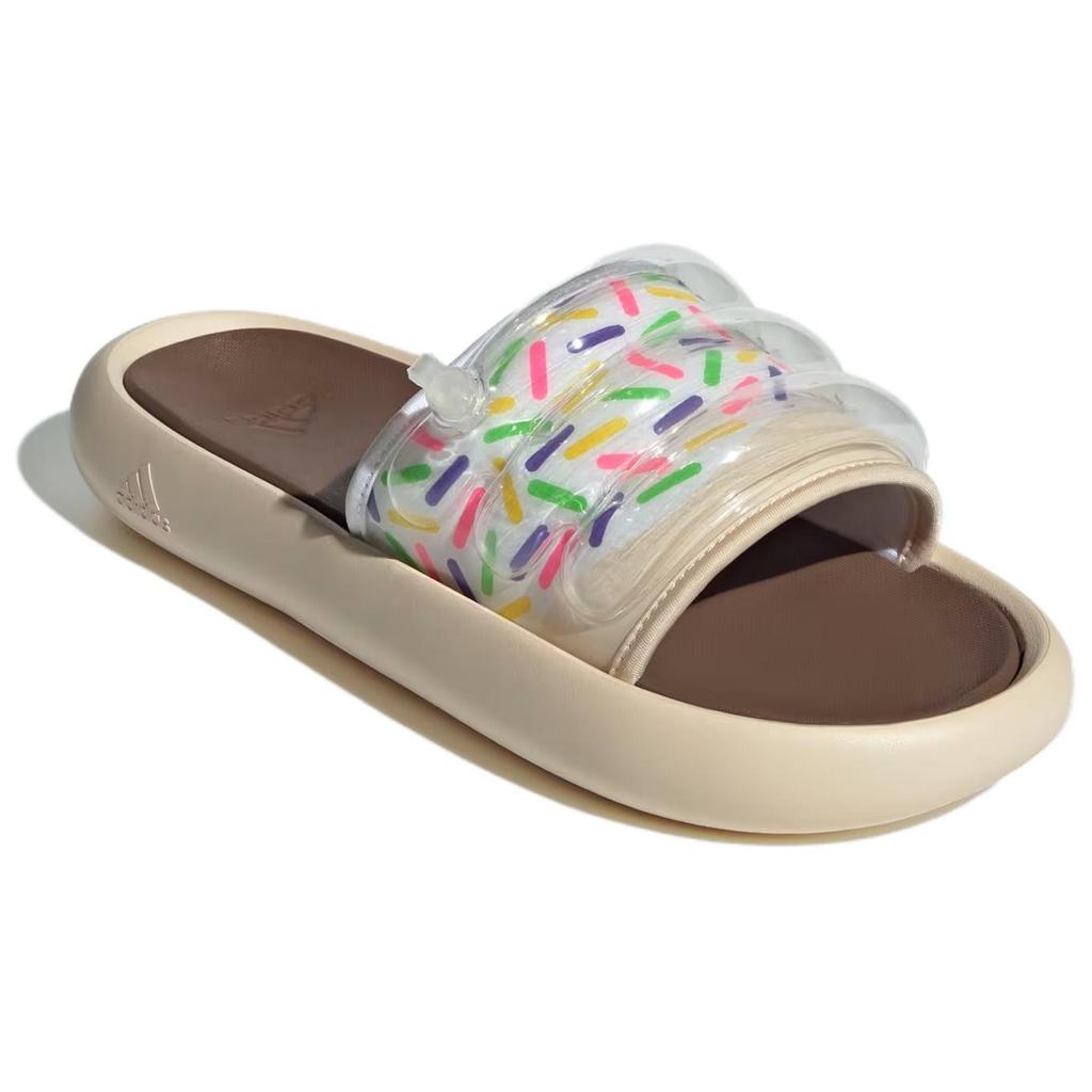 Adidas Zplaash Slide Sprinkles Unisex Sneakers Tan Crystal-Sand Preloved-Brown IE5767