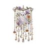 Carillon à vent fantôme suspendu Carillon à vent lumineux d'Halloween Ornement suspendu Intérieur Mur Porte