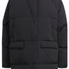 adidas 530 Plain Long Sleeve Hooded Down Jacket Women Jacket Black IK3159