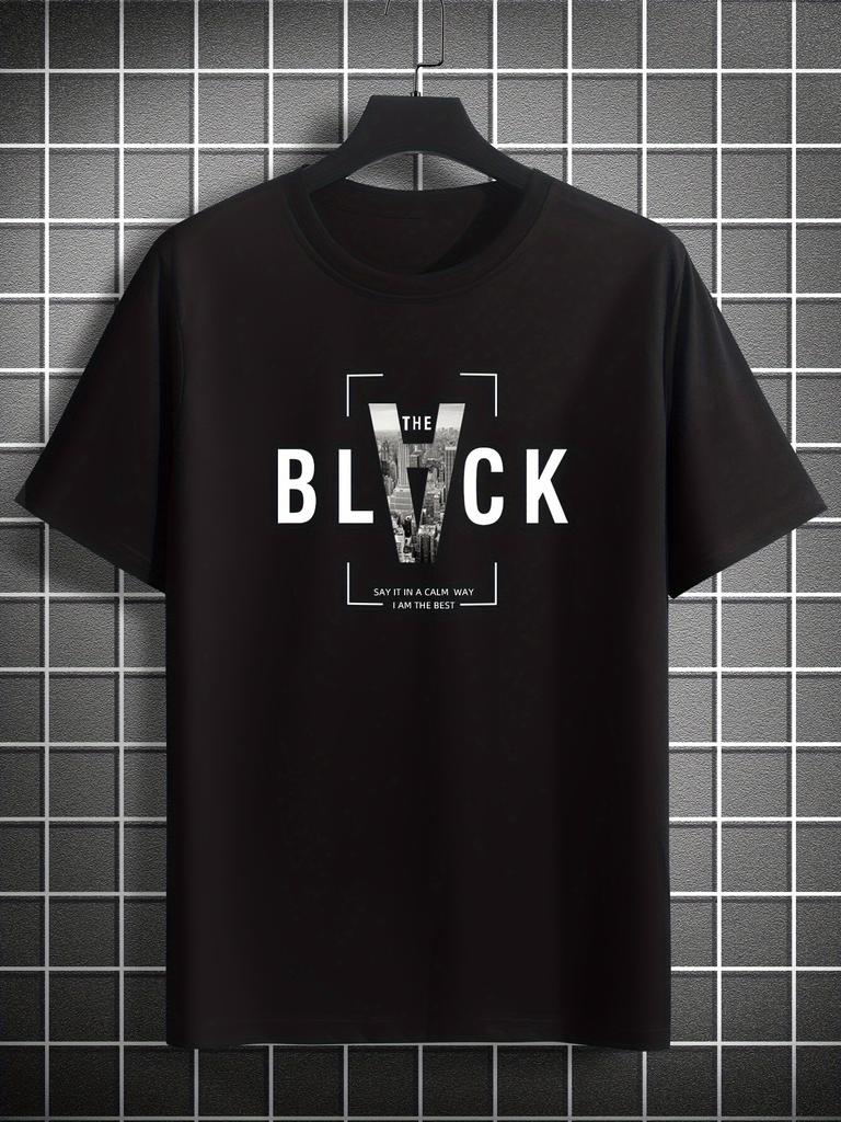 Cotton Summer Unisexs T Shirt Comfortable Soft Breathable Fabric Fashionable Trendy Letter Print Suitable Casual Occasions