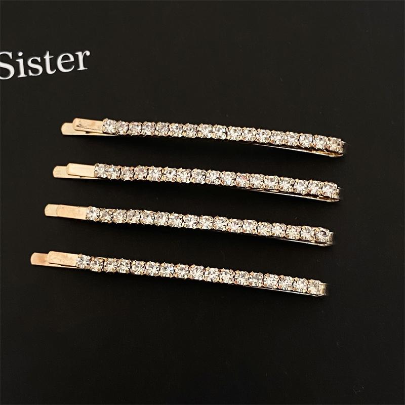 Bling Křišťálové Sponky do Vlasů Set Kamínkové Květiny Boční Pinetky Sladké Elegantní Pinetky Vlásenka Ženy Vlasové Doplňky