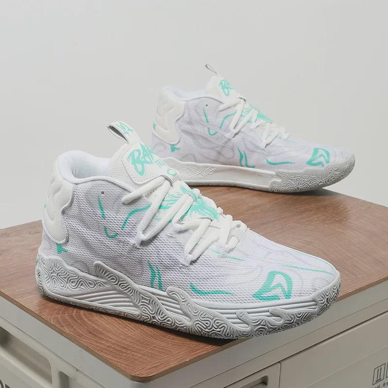 "Unisexové podzimní síťované basketbalové boty pro studenty a děti - Výkonnostní sportovní tenisky"