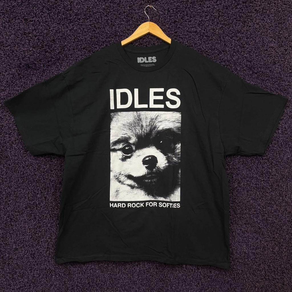 Idles Hard Rock For Softies Rock T-shirt Storlek XXXL