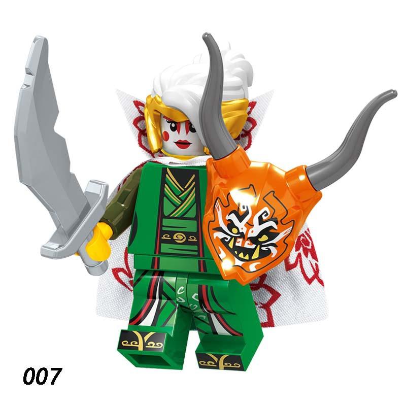 A001-008 Baustein-Figur Zusammenbau Spielzeugbeutel