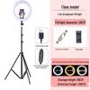 Portable Beauty Light & Phone Stand for Live Streaming and Photography