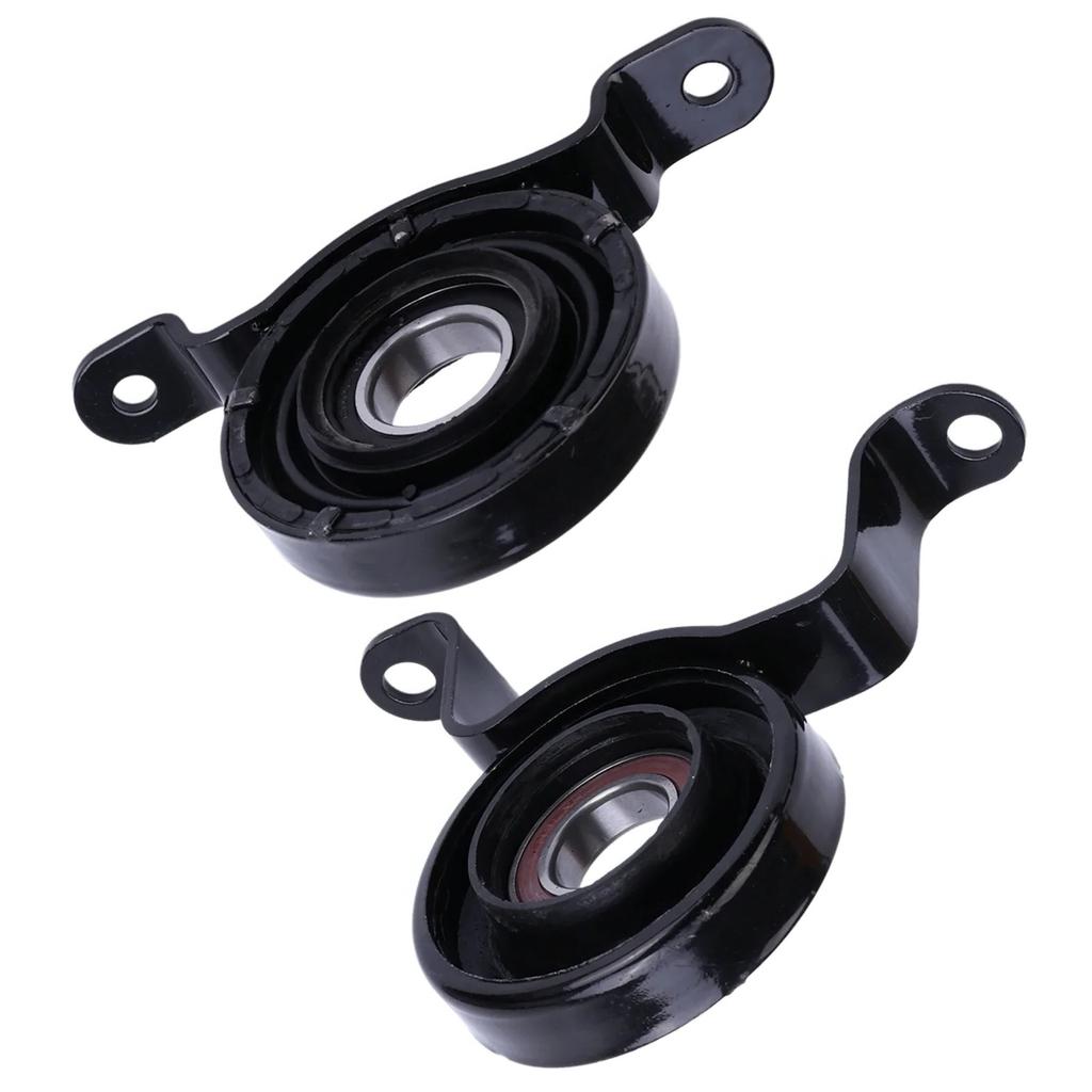 2Pcs 7H3521102A 7E0598349 Propshaft Center Bearing Mount Front Rear Compatible for V-W T5 for V-W Mult-ivan V