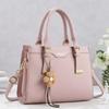 Stylish Simple Spacious Office Tote Bag For Ladies, Multi Layer Top Handle Shoulder Crossbody Handbag Suitable For Commute Shopping Weekend Trip