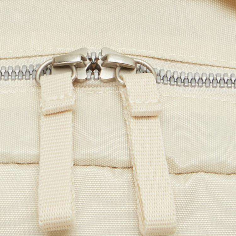 The North Face Sport Freizeit Logo Reißverschluss Verstellbarer Schultergurt Nylon Rucksack Unisex Rucksack Beige NM2DP03K