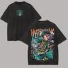 Hot Anime Naruto Might Guy Graphic Print T-Shirt Men Women Streetwear Harajuku Fashion Vintage Washed Cotton Summer New Tee Casual Oversized Top