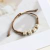 Ethnic Style Artistic Woven Jingdezhen Ceramic Hand Rope Student Children's Bracelet