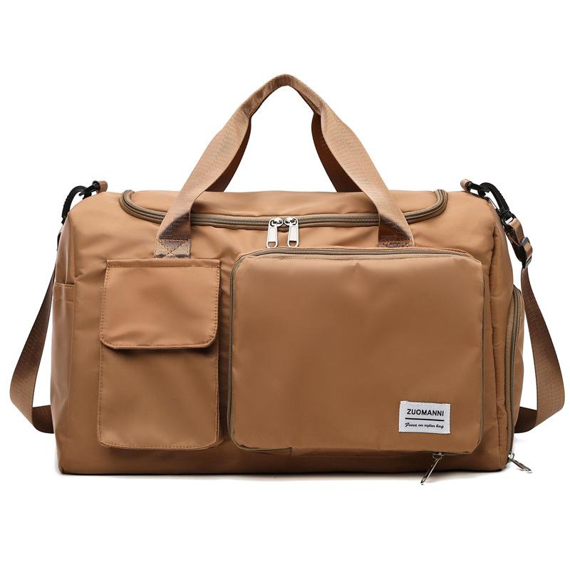 

Dry and wet separation swimming training bag New large-capacity luggage bag Multifunctional shoulder travel bag One size хакі