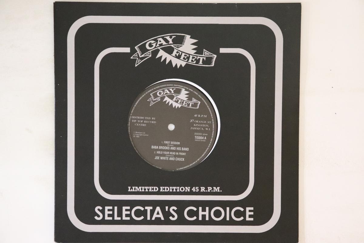 

10inch Record VARIOUS - Gay Feet Selecta s Choice TIS004 Gay Feet 2013 UK Reggae, Ska & Dub Used