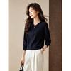 D.F.DEAR Women's Casual Half-Zip Knit Sweater