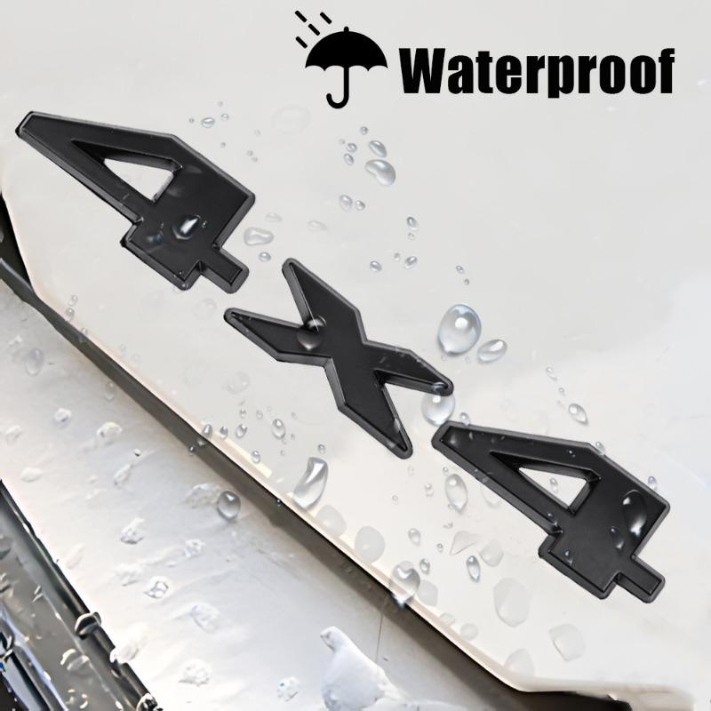 3D-Auto-Metallaufkleber Allrad-Geländewagen 4x4-Änderungsetikett Automatisches Motorrad-Styling-Zubehör für Jepp