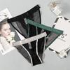 Women Sexy Mesh Transparent Panties Gauze Lace Lingeries Female Soft Solid Color Briefs Underpants Lenceria Para Damas Lingerie