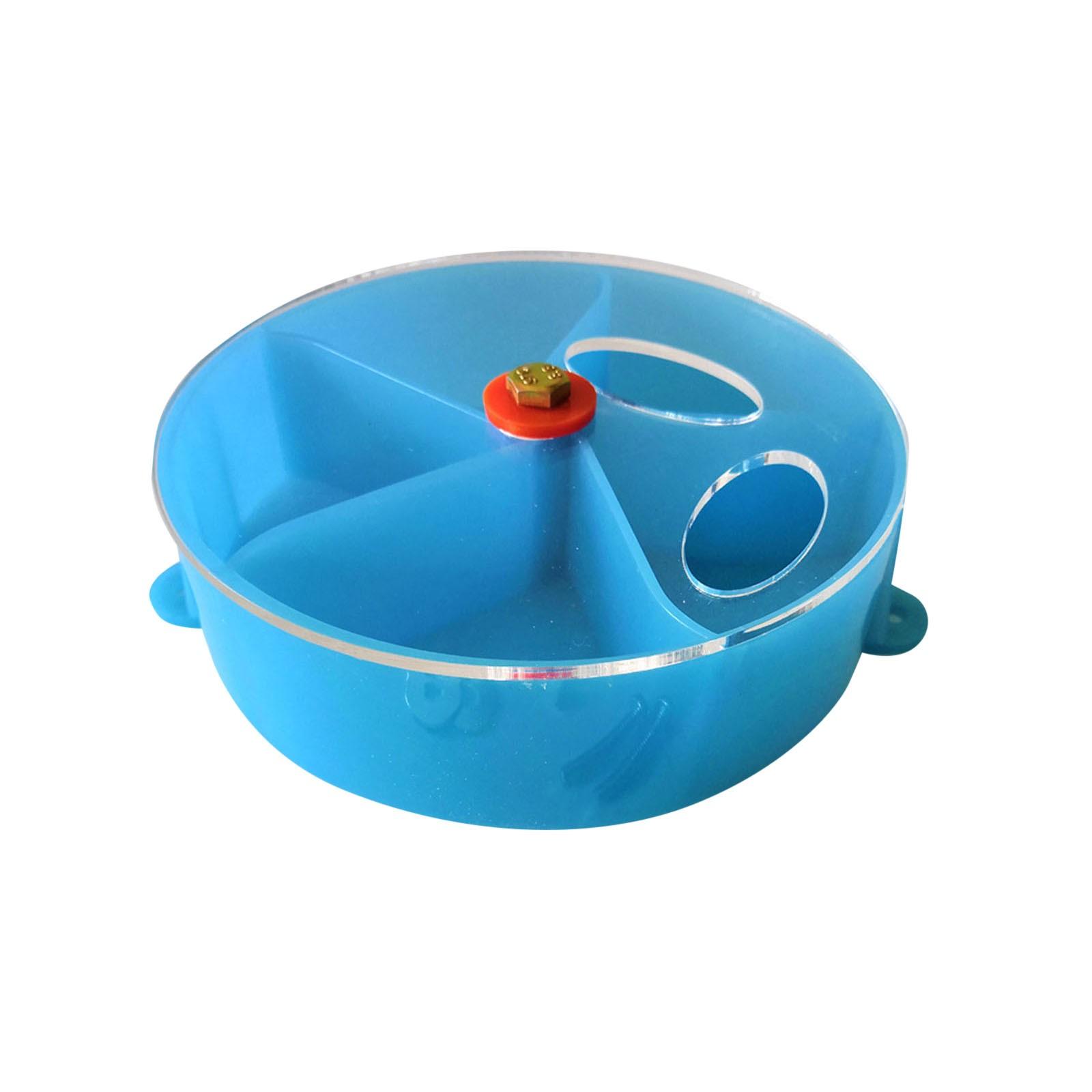 

Творческая игрушка для жевания попугая, игрушка для птиц, колесо для пирога, головоломка для кормления синий