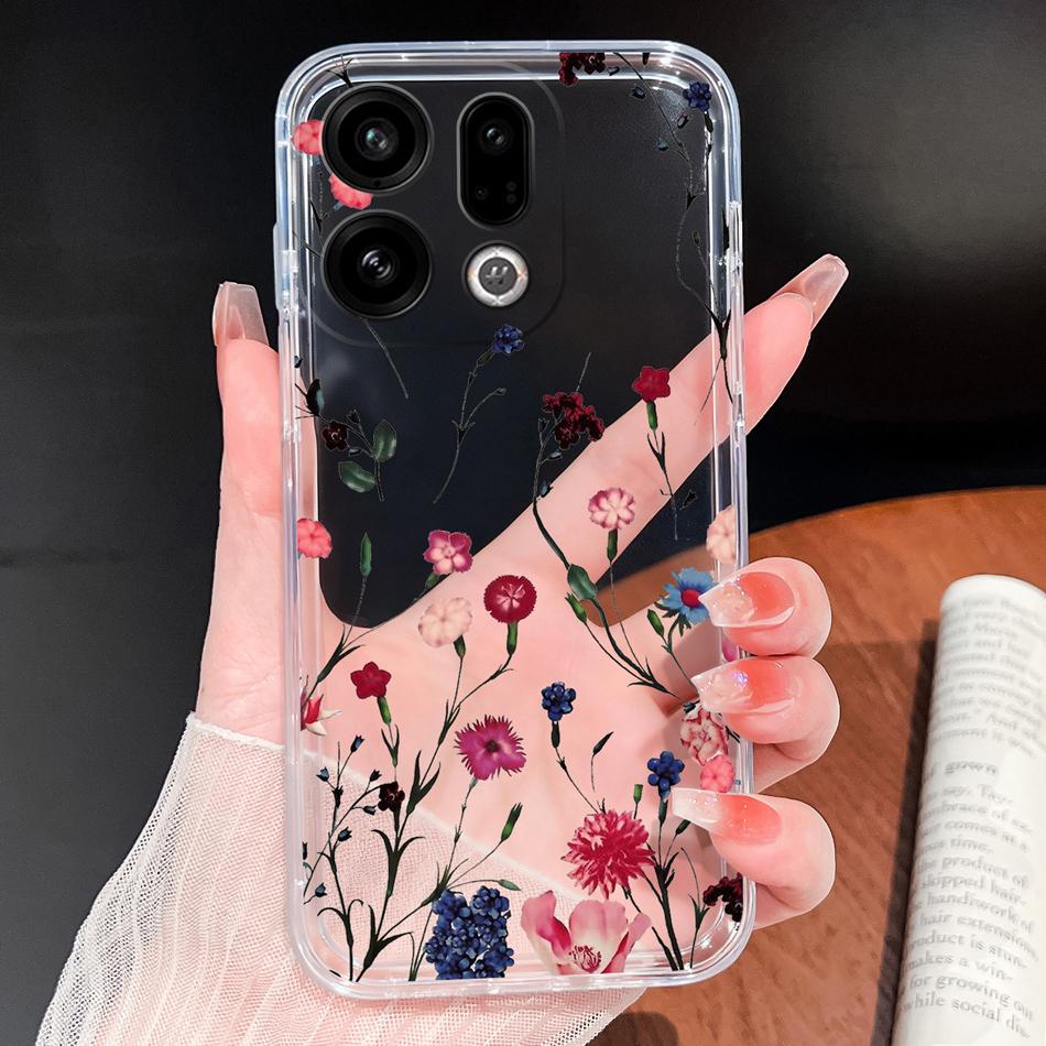 For Oppo Find X9 Pro Phone Case Unique Style Soft TPU Transparent Silicone Lightweight Cover For Oppo Find X 9 Protective Shell