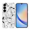 For Samsung Galaxy A25 5G (Global) (161.0mm) Case Marble Pattern Printing Soft TPU Phone Cover