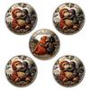 Emotional Support Coin Inspirational Monkey Challenge Pocket Coin Double?Sided Collectible Token for Friends Family Motivation Keepsake