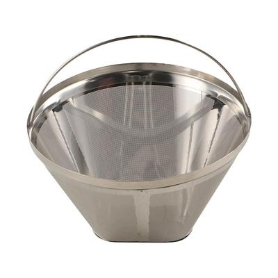 304 Stainless Steel Drip Coffee Machine Filter Fine Mesh Tea Strainer Coffee Powder Basket  Cafe
